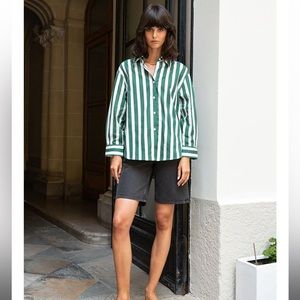 Pixie Market Striped Shirt